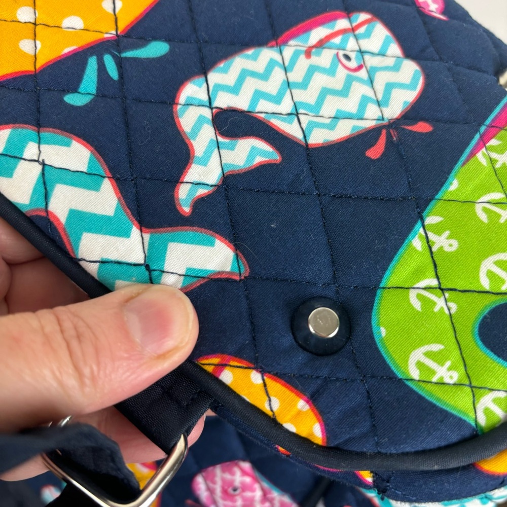 N.Gil narwhal colorful quilted backpack-EUC - Picture 4 of 11